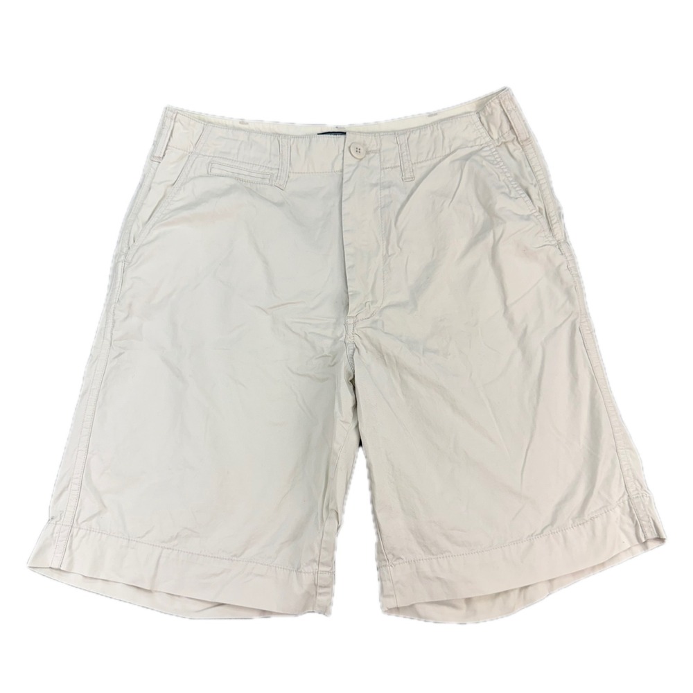 Polo Jeans Co‎ Ralph Lauren Shorts Mens 32 Beige Khaki Cotton Chino Utility 2735